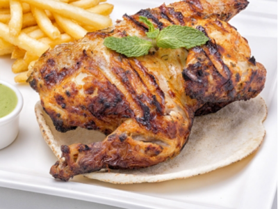 Half Grilled Chicken