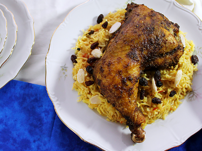 Quarter Chicken Mandi Thigh