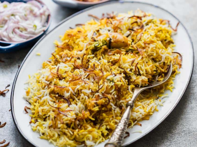 Half Chicken Biryani