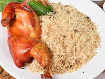 Half Chicken Mandi