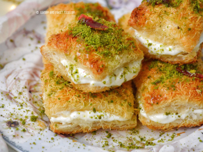 Konafa With Cream