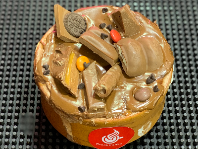 Mix chocolate casserole