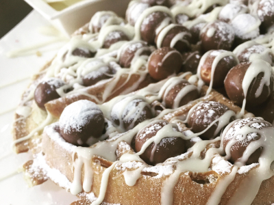 Crispy Chocolate Waffle