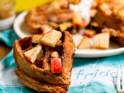 Apple And Cinnamon Waffle