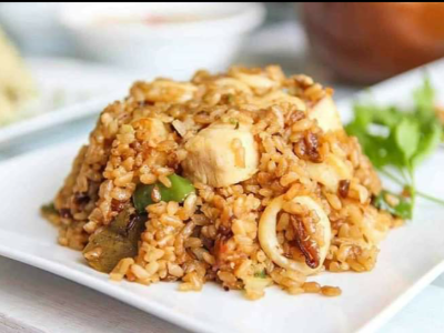Rice With Seafood
