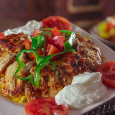 Chicken Shawarma Fatteh