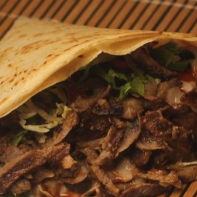 Meat Shawerma Crepe