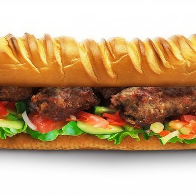 Charcoal Grilled Kofta Sandwich Petit Pan