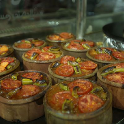 Vegetables with Kandouz Meat Casserole
