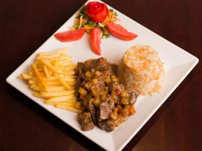 Veal Cubes Meal