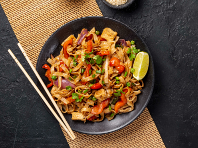 Chicken Noodles With Oyster Sauce