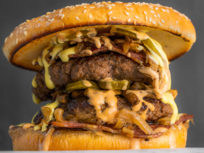 Kings' Beef Burger Sandwich
