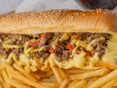 Mushroom Steak Sandwich
