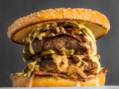 Kings’ Double Beef Burger Sandwich