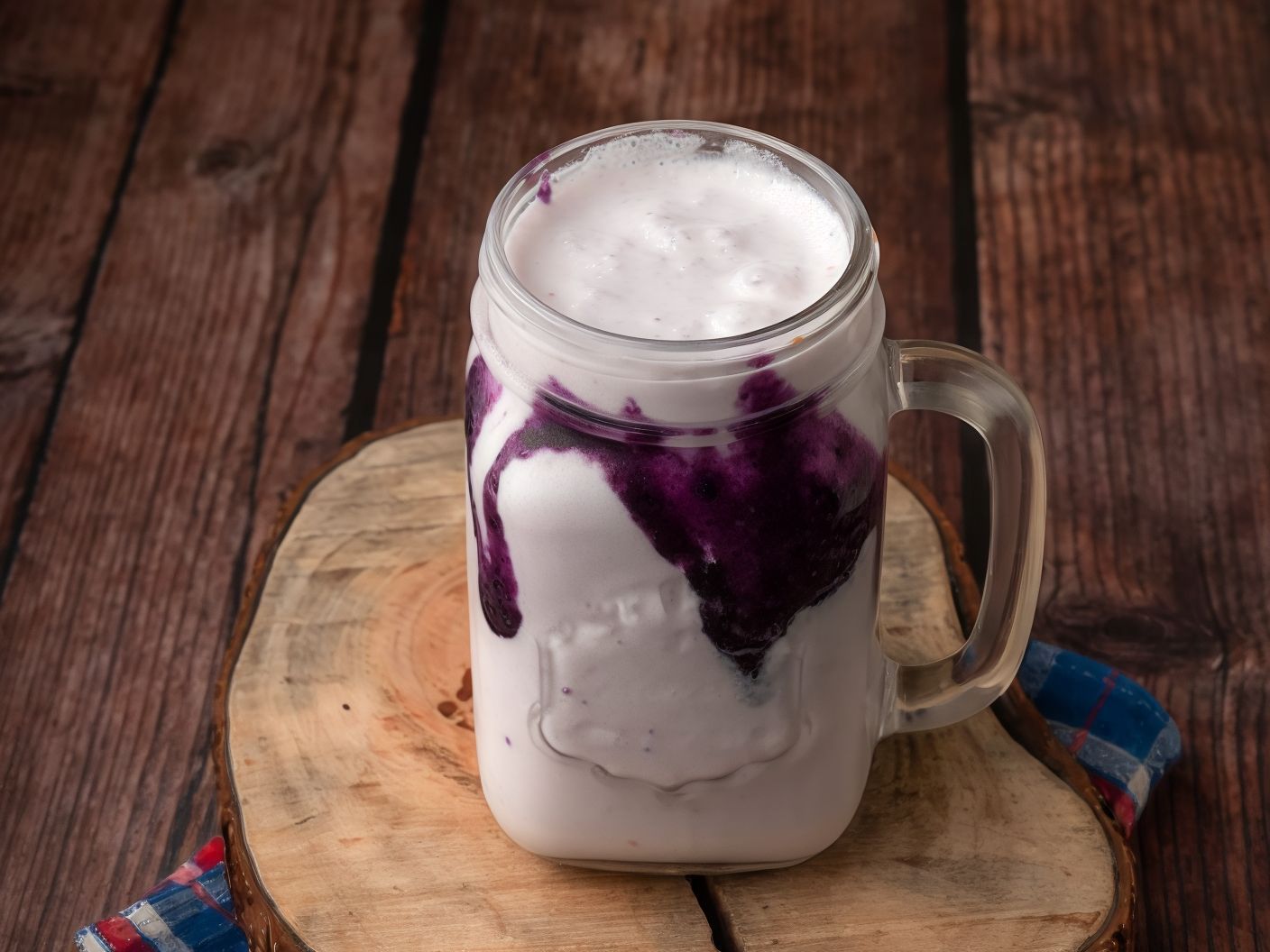 Blueberry Milkshake