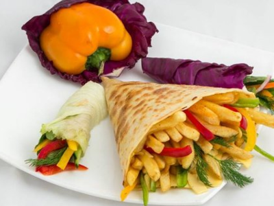 Fries crepe