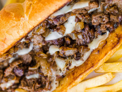 Philly Cheese Steak Sandwich