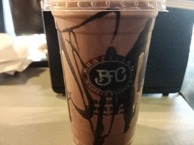 Iced Glace Chocolate Drink