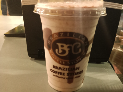 Iced Nutella Chocolate Drink