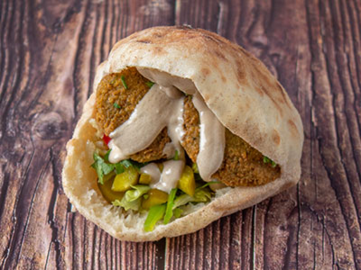 Taamia Sandwich - Baladi Bread
