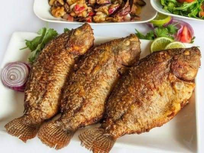 Tilapia Fish With Oil And Lemon