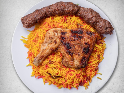 Quarter Chicken With Kofta Meal