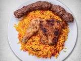 Quarter Chicken With Kofta Meal