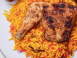 Quarter Chicken Meal With Rice