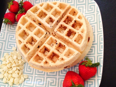 White Chocolate Waffle