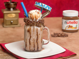 Nutella Chocolate Milkshake