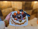 Oreo With Cream Waffle
