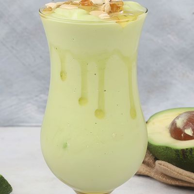 Avocado with Honey and Kiwi