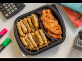 Cabbage Mahshi With Chicken Pane Meal