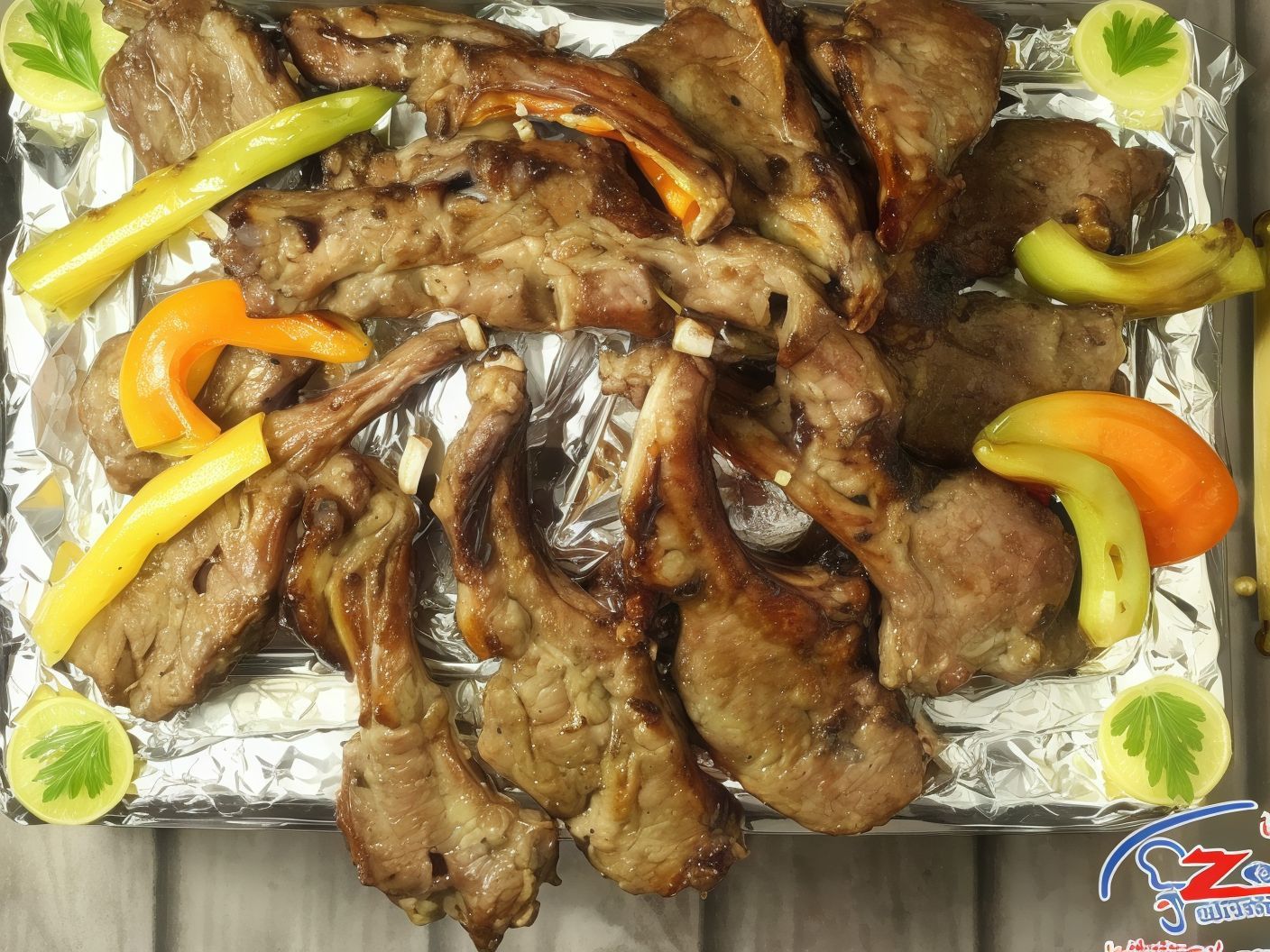 Lamb Ribs chops three quarters of a kilo