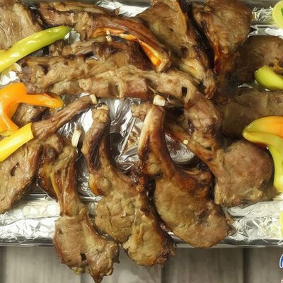 Lamb Ribs chops three quarters of a kilo