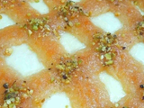 Basbousa With Qeshta