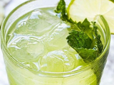 Fresh Lemon Mint Juice