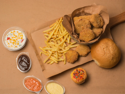 Chicken Nuggets Light Box Meal