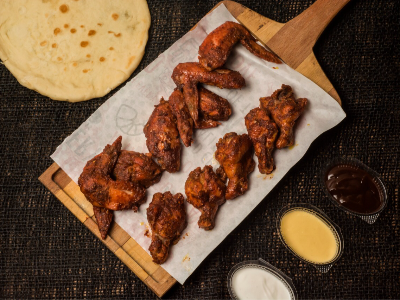 Fire Chicken Wings Meal