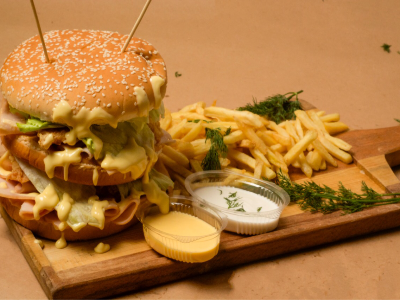 Crispy Double Layer Sandwich