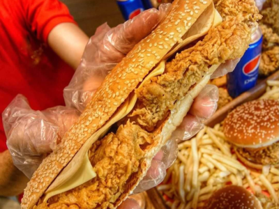 Dragon Chicken Strips Sandwich