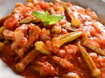 Okra With Meat