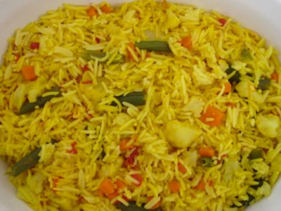 Half Biryani Chicken