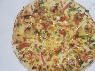 Bread With Oriental Sausage Pizza Topping