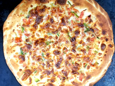 Bread With Pastrami Pizza Topping