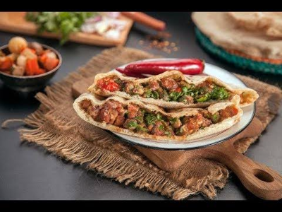 Foul With Garlic And Baladi Ghee Sandwich