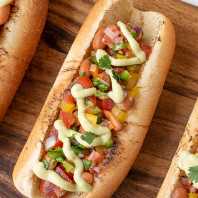 Mexican Hot Dog Sandwich