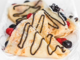 Nutella Chocolate Crepe