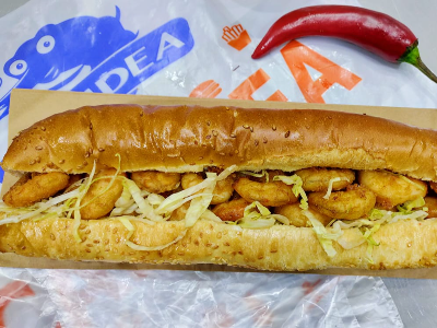 Fried Shrimp Sandwich