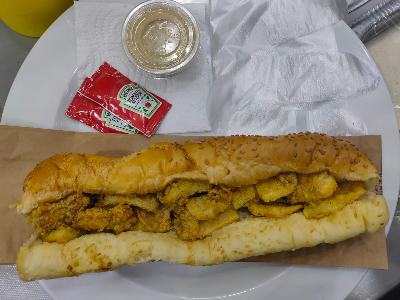 Fried Squid Sandwich